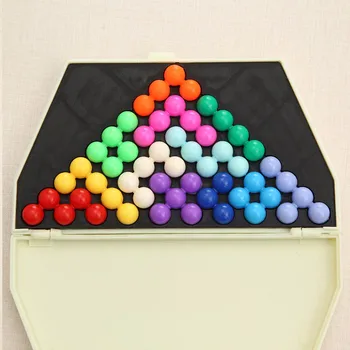 

Pyramid Board Game Bead Intelligence Magic Bead Educational Toys Colourful Funny Gift For Children