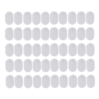 

50Pcs/Lot Electrode Self Adhesive Pads for Nerve Muscle Stimulator,Slimming Massager TENS Acupuncture Pulse Electric Massager