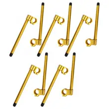 Универсальный алюминиевый Золотой руль мотоцикла Модифицированная разделительная ручка аксессуар руль мотоцикла