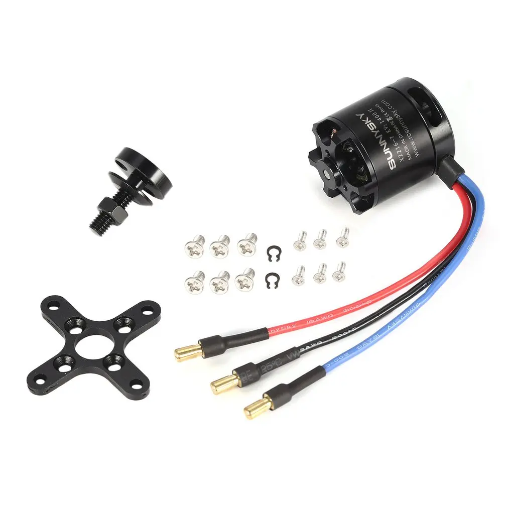 1 шт. SUNNYSKY X2216 KV880 KV1100 KV1250 KV1400 KV2400 бесщеточный двигатель для мультироторного квадрокоптера 3D самолета - Цвет: X2216 KV1400