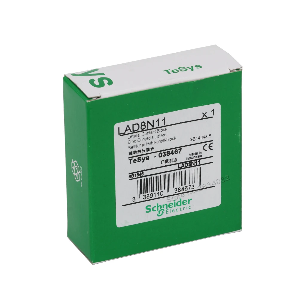 Bloc contact latéral Schneider Electric TeSys 038467 LAD 8N11 10A 690V