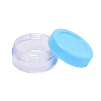 

Hot 7pcs/Set Travel Mini Makeup Cosmetic Face Cream Pot Bottles Plastic Transparent Empty Eyeshadow Make Up Container Bottle