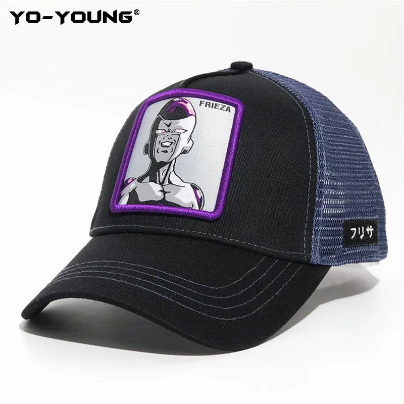 Yo-Young, бейсболки, качественные, с драконами, шапочки для мужчин и женщин, Gorra Goku, Детские Снэпбэк кепки для взрослых, шляпа от солнца, 53-59 см