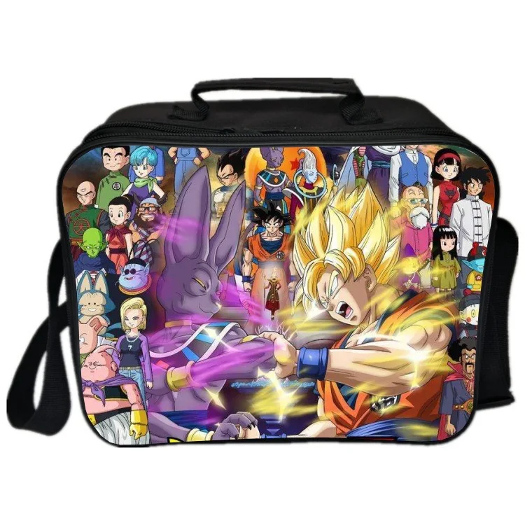 lunch bag Горячая набор рюкзаков аниме Dragon Ball Z Супер школьные сумки для студентов лучшие подарки дети Сон Гоку школьные сумки - Цвет: lunch bag
