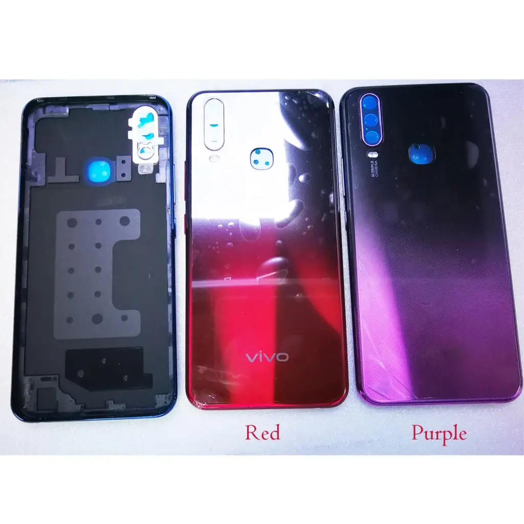 Новая Оригинальная крышка батареи для Vivo Y12 Y15 Y17