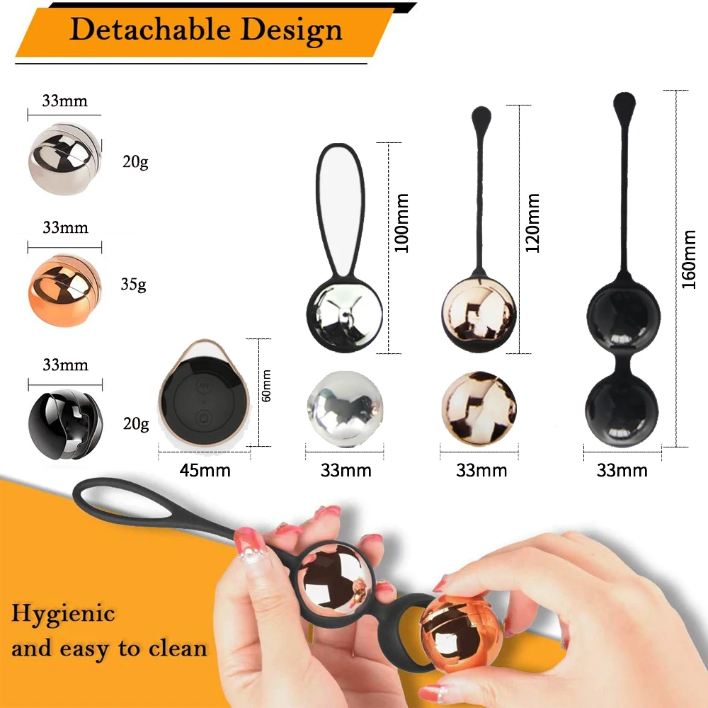 Sex Toys For Women Remote Control G Spot Vibrator simulator Kegel Balls Vaginal Muscle trainer kegel Exercise vibrating Eggs 5