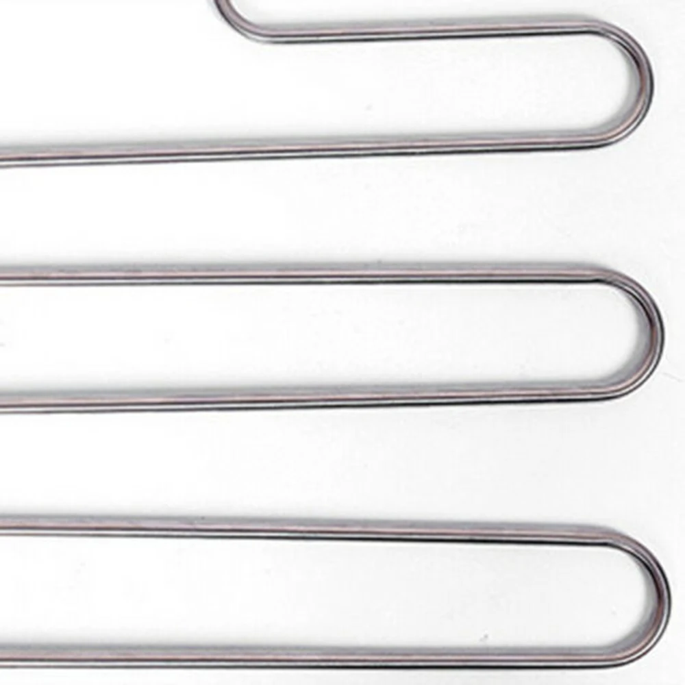 Clothes Hangers Pants Storage Hangers 5 layers S Shape Metal MultiFunctional Cloth Rack Multilayer Storage Cloth Hanger 1PC