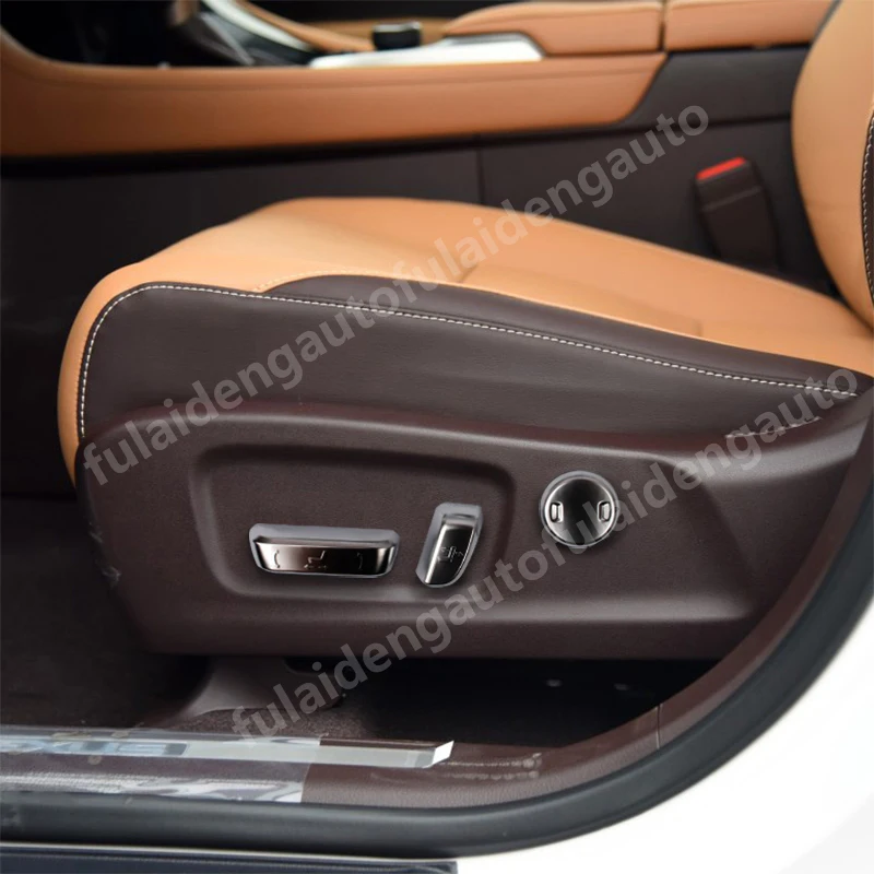 6 шт. для Lexus RX350 450H- ABS матовое сиденье Кнопка регулировки переключатель Крышка отделка автомобиля аксессуары для укладки