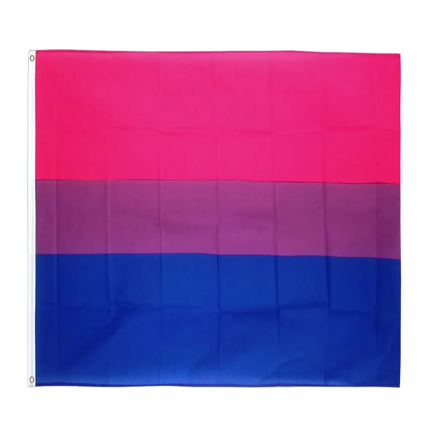 На заказ Би Прайд флаг мира 150x90 см polyester полиэстер Крытый открытый, флаги и растяжки