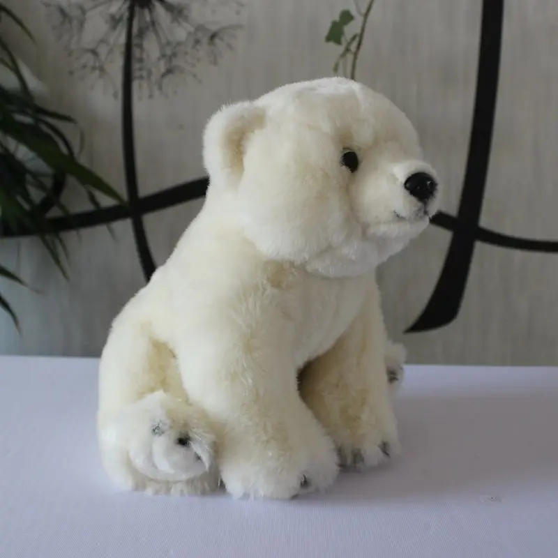 Милый полярный медведь кукла плюшевые игрушки мягкие детские праздничные