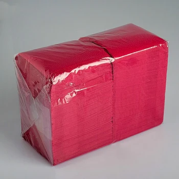 

Single-layer napkin BigPak Intensive burgundy, 350 l, 24 * 24 4273566