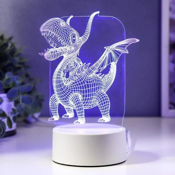 

Lamp "Dragon" LED RGB from the network 4814586