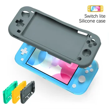 

Hand Grip Silicone Protective Rubber Cover Shock-Absorption Anti-Scratch Non-Slip Case for Nintend Switch Lite Console & Joy-con