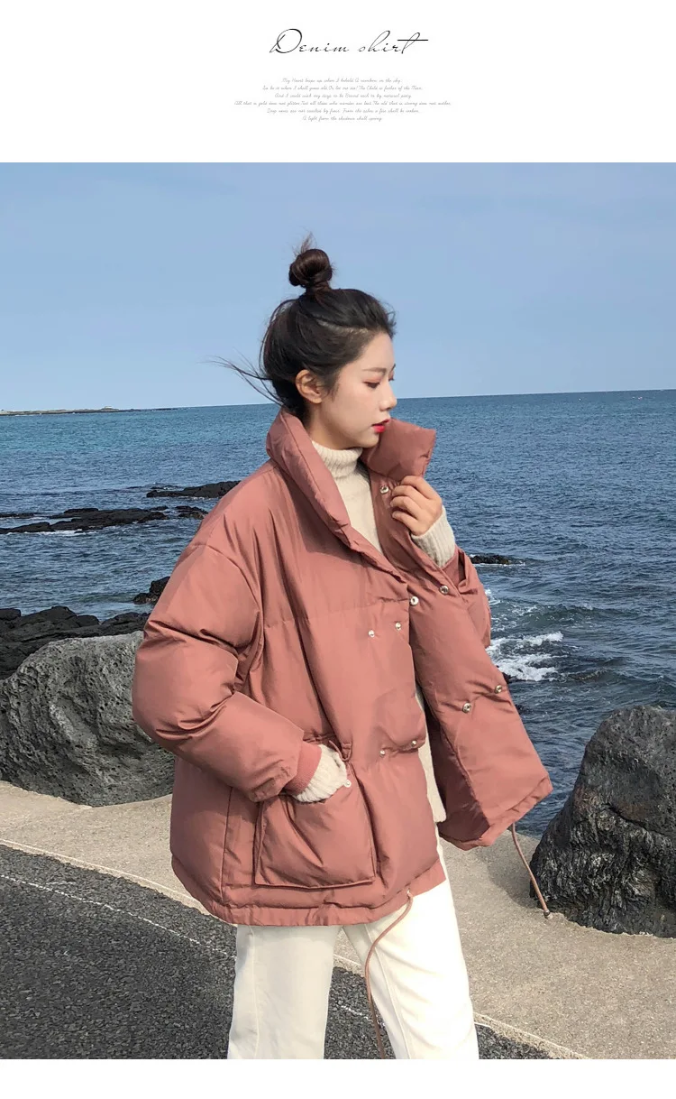 Очень сказочное хлопковое пальто для фотосессии; Новинка года; Стильная хлопковая стеганая куртка; женская универсальная короткая хлопковая стеганая одежда waitmore