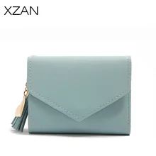 

New Leather Small Wallets Women Luxury Brand Design Mini Short Wallet Purses Female Short Coin Zipper Purse Credit Card Holder