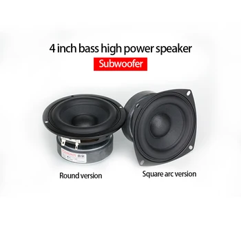 

Kaolanhon 20-40w 4~8 Ohm Speaker 4 Inch Woofer Subwoofer High Power Hifi Speaker Low Frequency Shock Sound DIY Upgrade