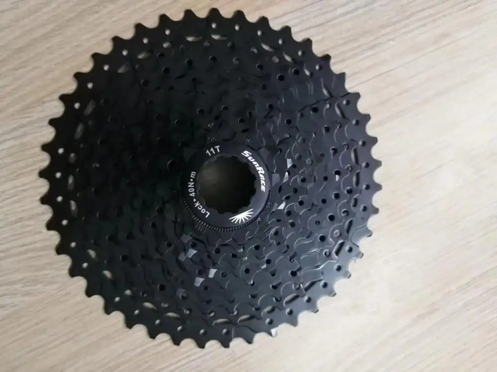 SUNRACE 11 Скорость кассета CSMS8 11-42 т велосипед кассета подходит Shimano SRAM маховик SUNRACE 11-42 11s кассета MS8 ED черный