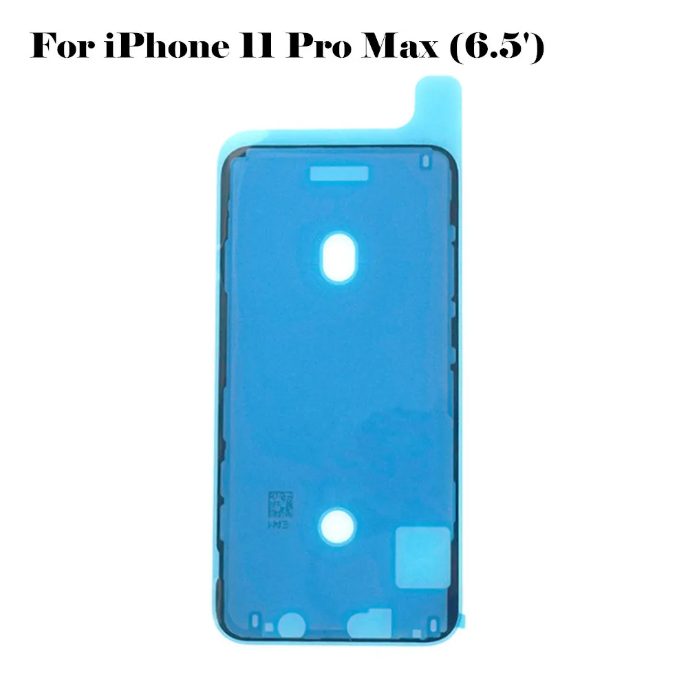5 шт./лот, высокогибкая Водонепроницаемая наклейка для iPhone 11 Pro Max 7, клейкая рамка для ЖК-экрана, двухсторонняя лента, запасные части