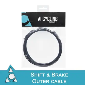 

Bike SHIFT & BRAKE OUTER CABLE Bicycle Brake Cables Shift Cable 4mm/5mm MTB Road Bike Shifter Brake Cable Line Pipe