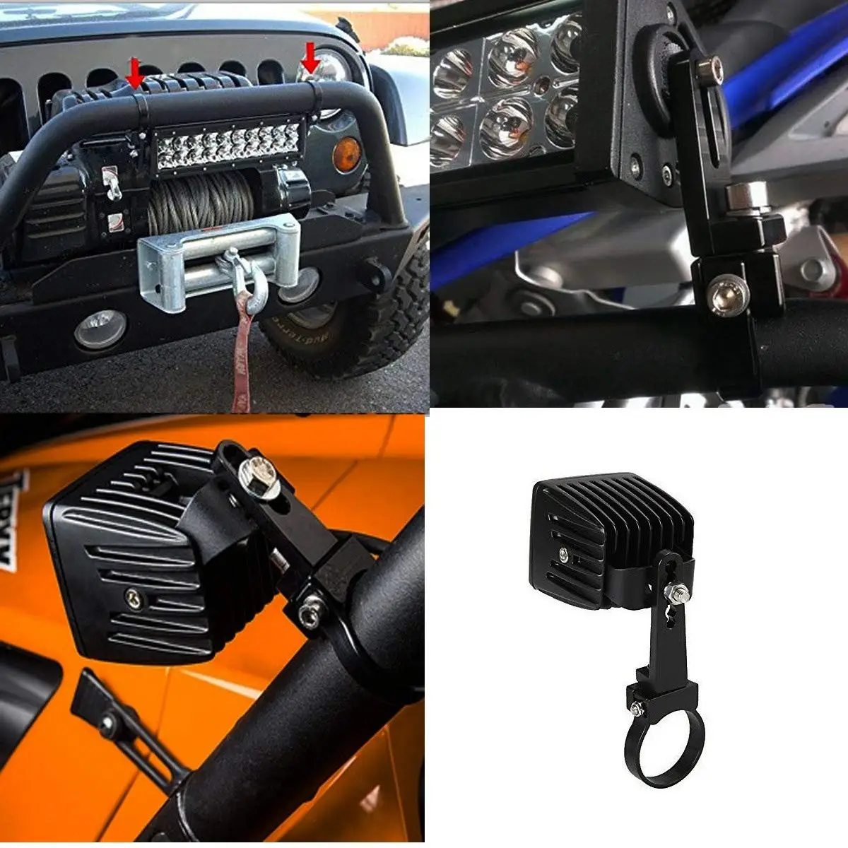 Автомобильный Стайлинг автомобиль грузовик внедорожный рабочий свет крепление