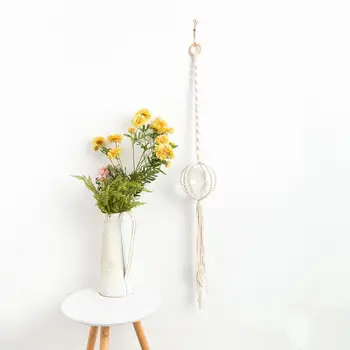 

Plant Hanger Hanging Planter Flower Pot Plant Holder Basket Jute Rope Holder For Indoor Outdoor Garden Home Decorations