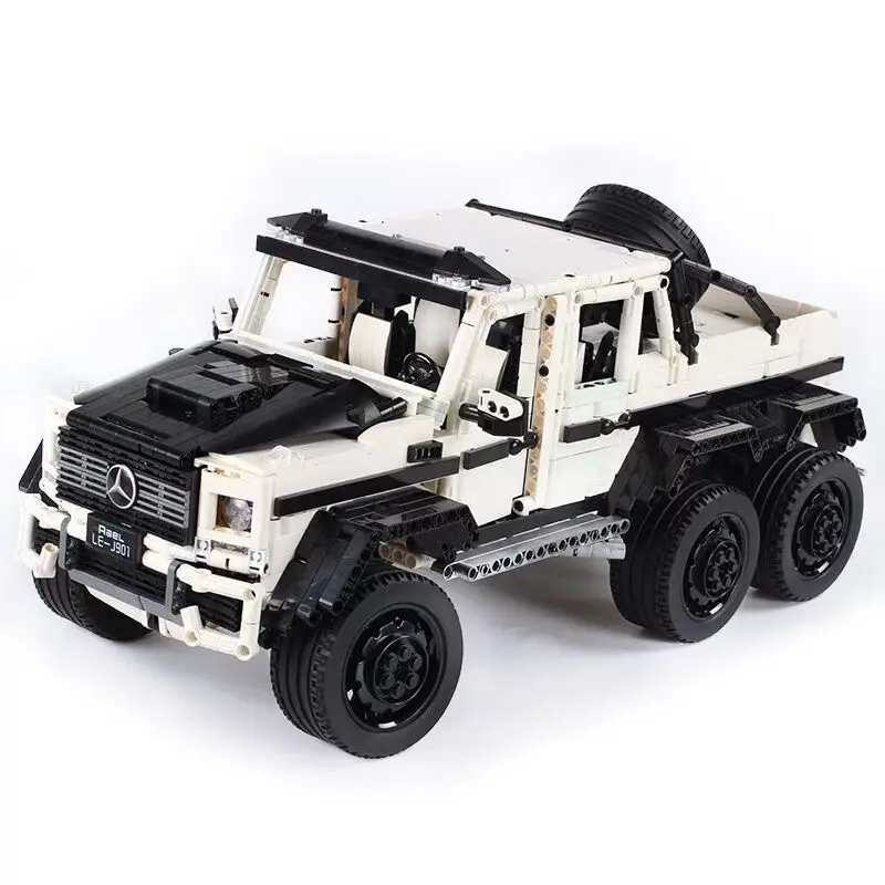 J901 Technic серии G63 6x6 land cruiset модель строительные блоки набор совместимых MOC классический RC Автомобиль Стайлинг игрушки