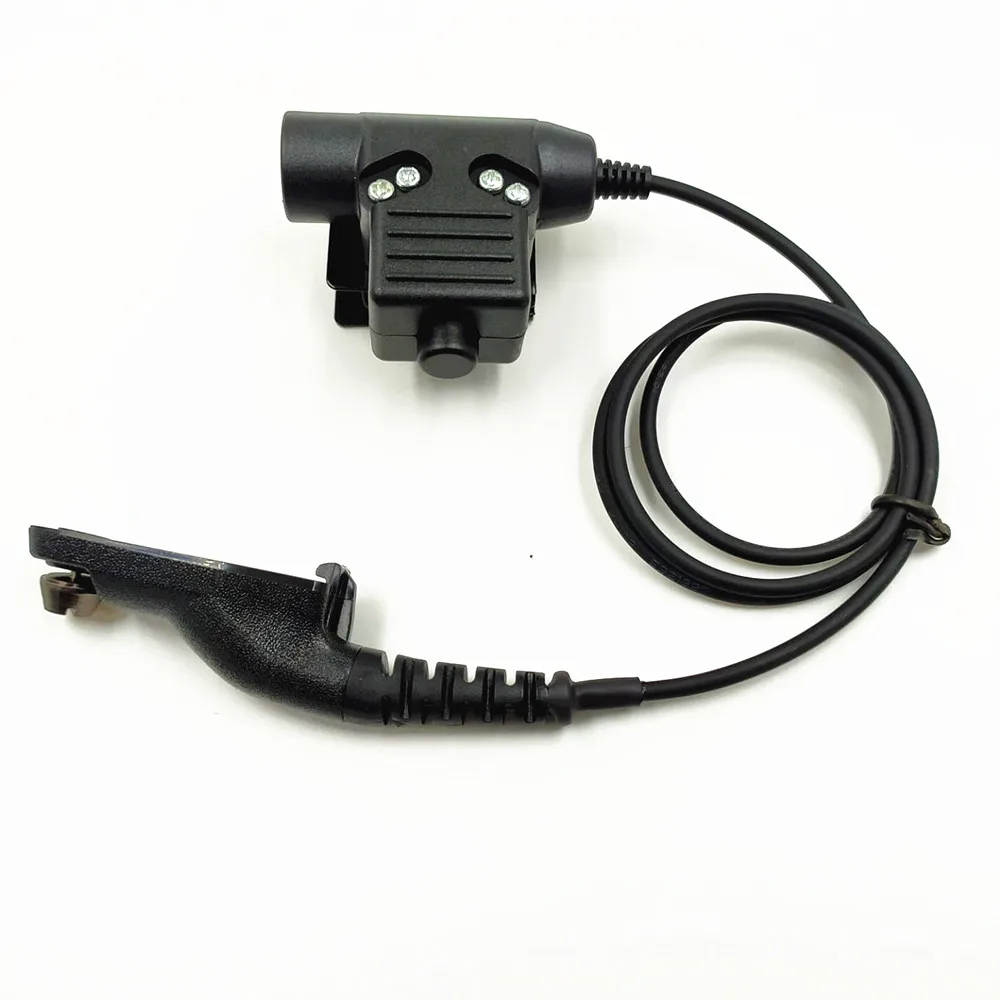 Covert Acoustic Tube NATO Plug Earpiece headset U94 PTT Mic for Motorola XiR P8268 8260 APX 7000 8000 DP3400 DP3600 DGP4150
