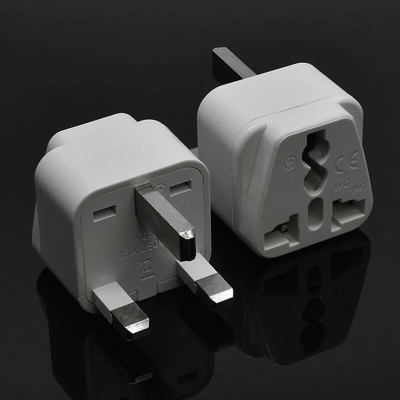 2 paquetes de adaptador de viaje para Reino Unido, enchufe tipo G, enchufes eléctricos para Reino Unido, Hong Kong, Irlanda, Reino Unido, Singapur, Malasia|Adaptador enchufe internacional| - AliExpress