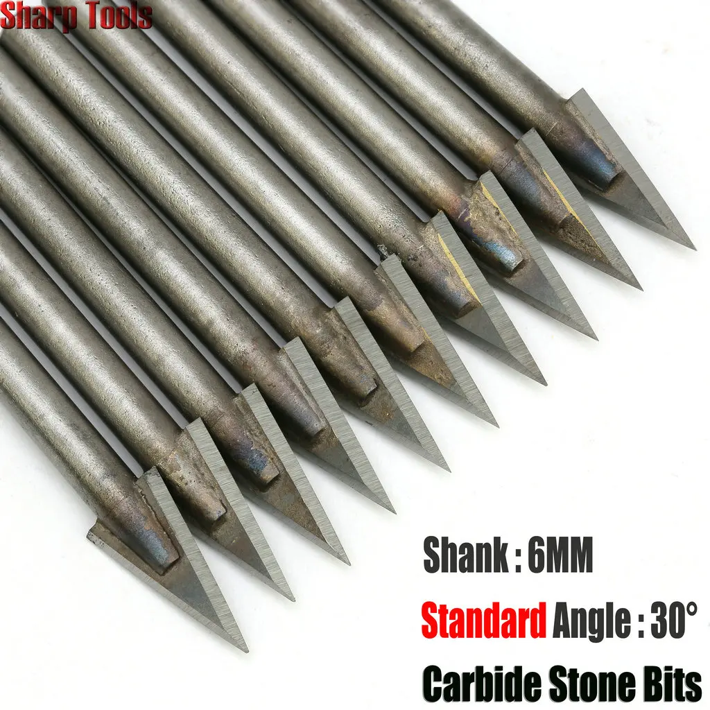 Ø 3-4-6mm pyramidal carbide engraving cutter cnc engraving machine 