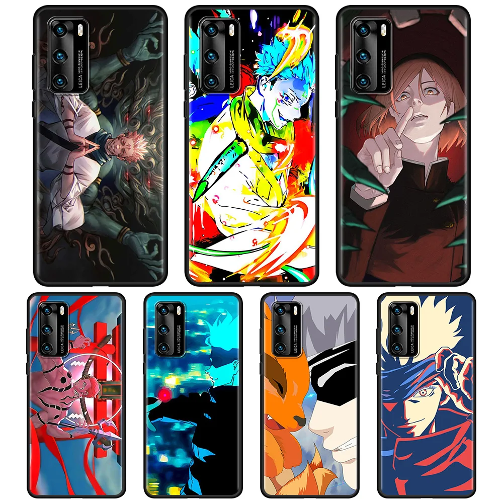Чехол для телефона Huawei P30 P20 P50 P40 Pro Plus Lite 5G 2019 2018 P Smart Z 2021 2020 Обложка чехол juютсу