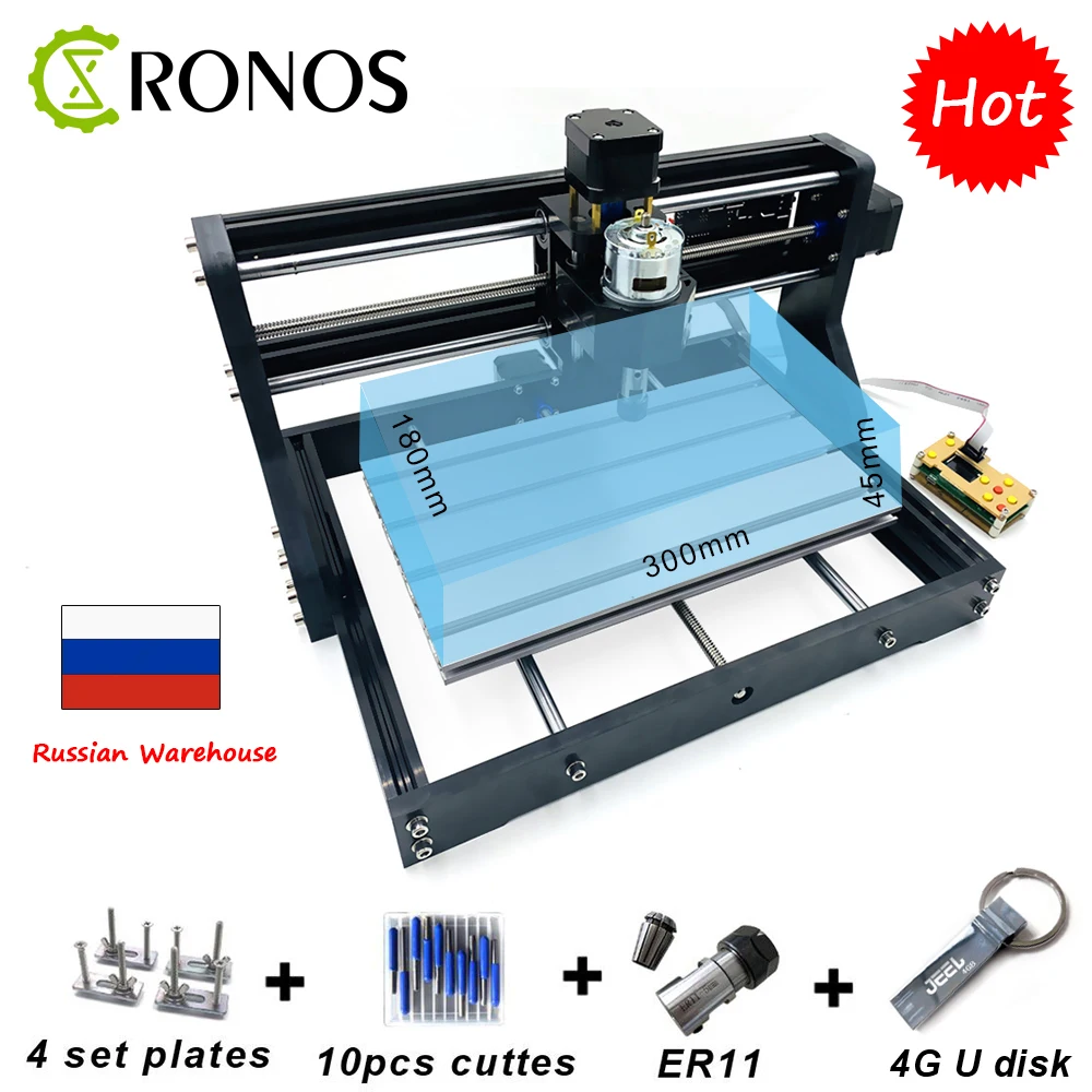 CNC 3018 ProLaser гравер Дерево DIY фрезерный станок с ЧПУ Pcb деревянный маршрутизатор GRBL