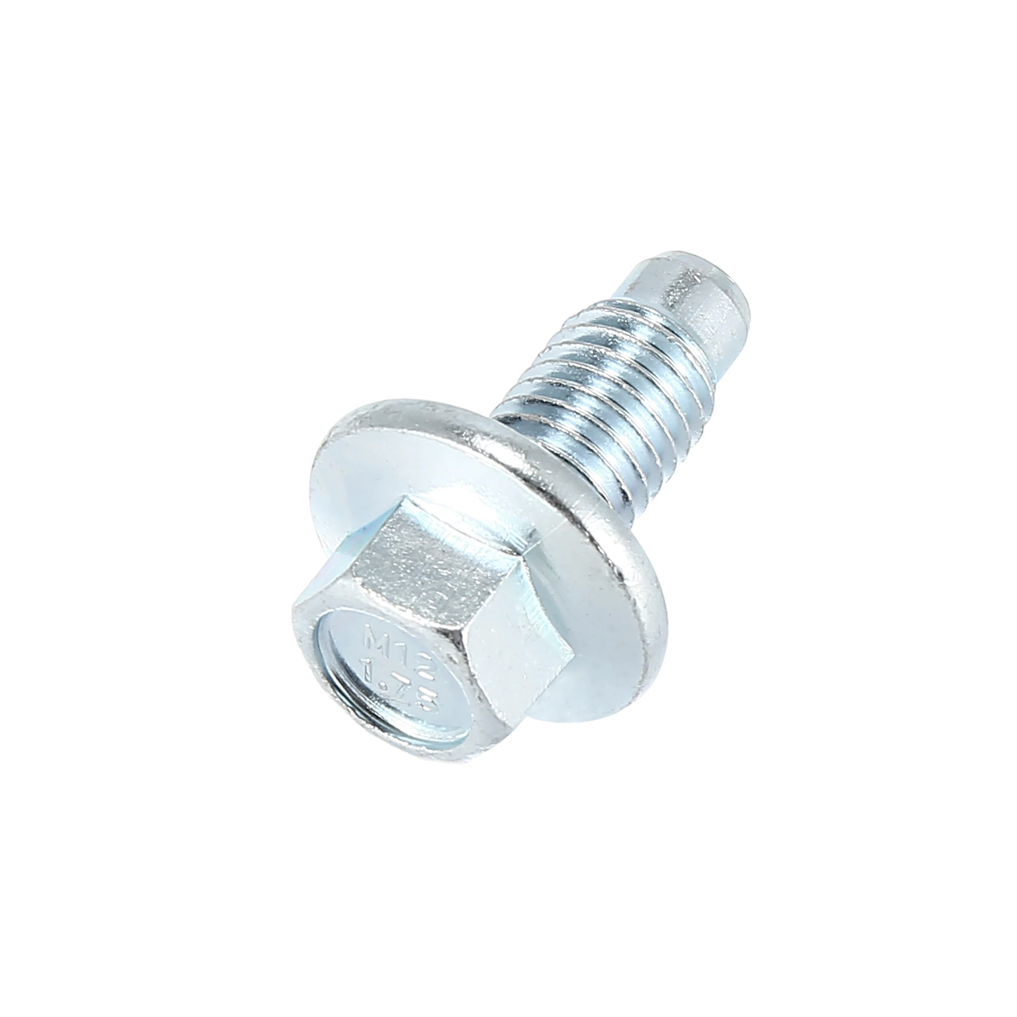 X Autohaux M12 x 1.75 Engine Oil Drain Plug Screw with Stainless Steel Seal Ring Replacement for Buick 1/2/4Pcs oil drain plug