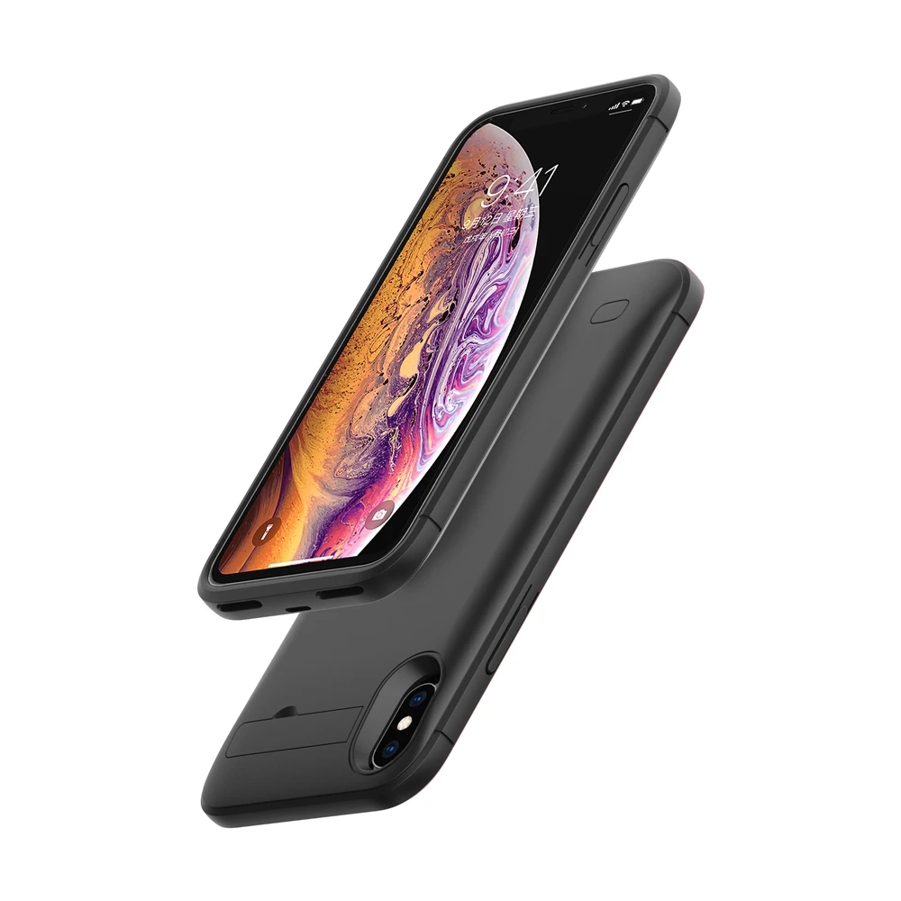 Ультра тонкий внешний аккумулятор 6200 мАч, чехол для iPhone XS MAX, чехол для аккумулятора, запасной внешний аккумулятор, чехол для зарядки s, чехол для внешнего аккумулятора