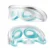 3 Цвета LED Light Therapy Eyes Mask Massager Photon Treatment 40℃ Теплый Массаж СПА Вибрация LED Face Mask Удаление морщин Глаз