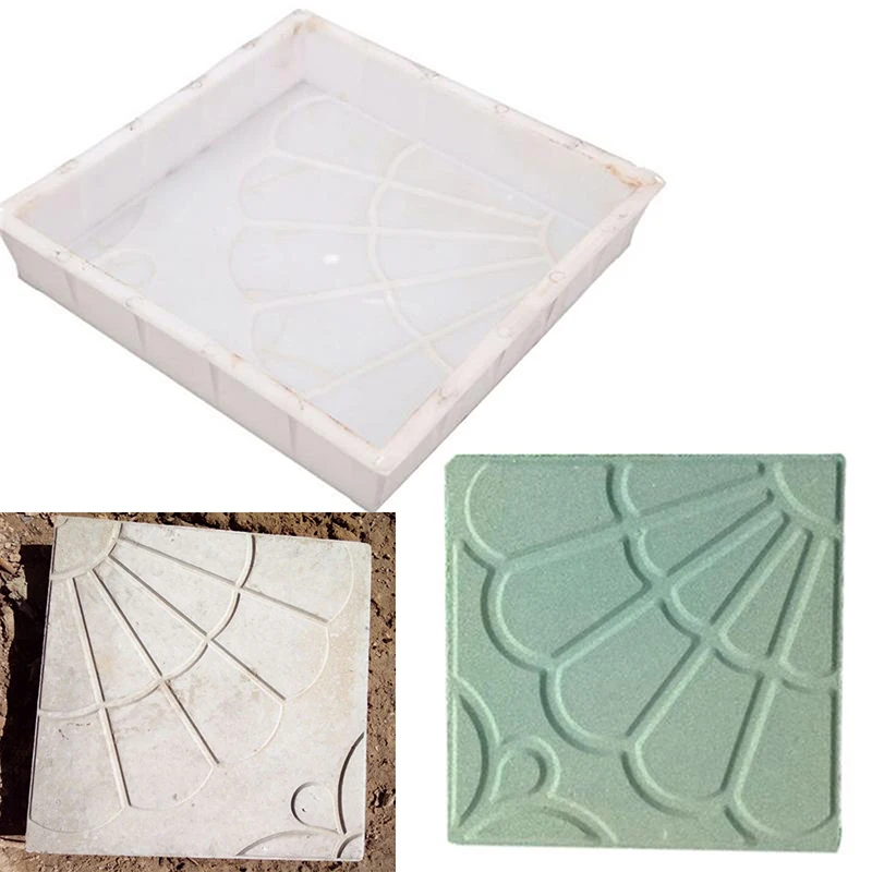 DIY Garden Path Maker Mold – Concrete Pavement Brick Mold 2