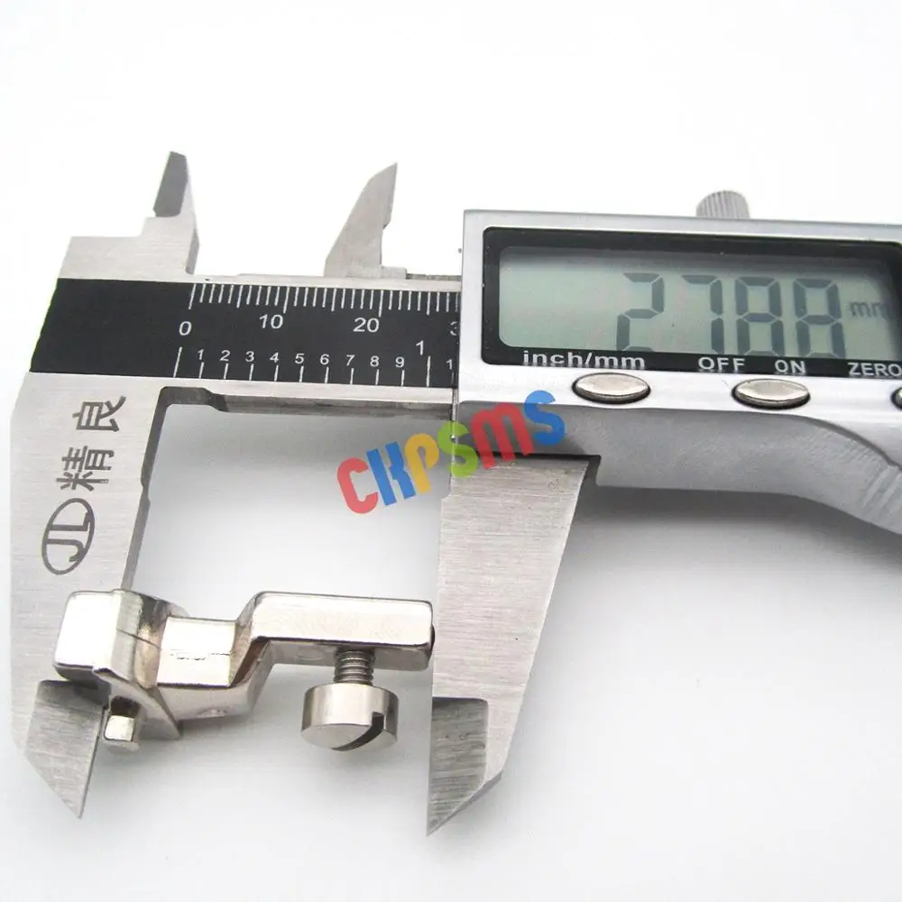 1 шт.# CY-7307L+ 0083687000 с низким хвостовиком 1/" пеньковая лапка подходит для Bernina швейной машины нового стиля