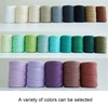 YOMDID 250g Colourful Flat Yarn DIY Handcraft Scarf Bag Knitting Yarn Practical Crochet Threads Weaving Yarn Sewing Accessories 5