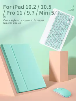 

GOOJODOQ Bluetooth Keyboard Case For iPad 10.2 2019 Pro 11 2020 Air 3 10.5 /2018 9.7 Air 2 for iPad 7th Generation Case Mini 5