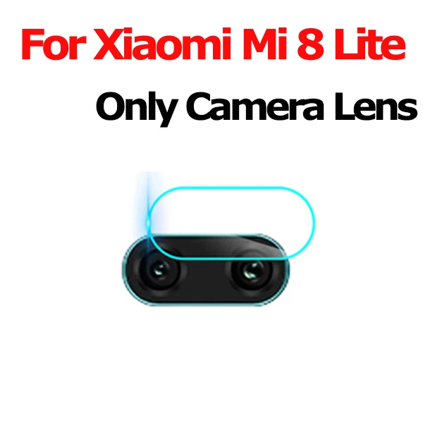 2 в 1 защитное стекло на Xiaomi Mi 8 Lite стекло Mi 8 Xiaomi Mi Play закаленное стекло Mi8 Lite камера стекло ксиоми ми 8 стекло сяоми ми 8 лайт защитное стекло ми плей стекло на сяоми ми плей стекло Xiaomi Mi 8 glass - Цвет: Mi 8 Lite Lens