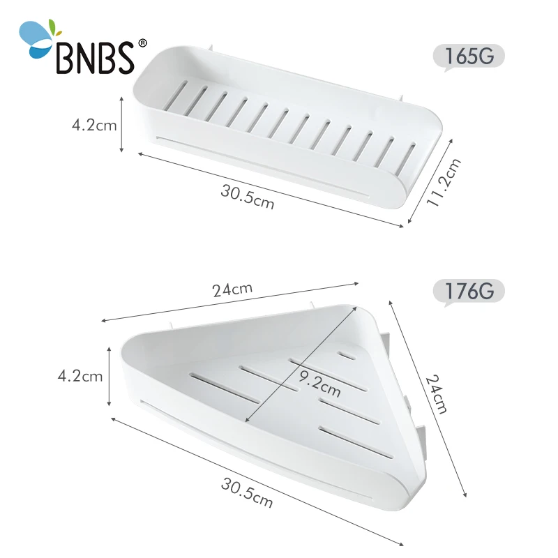 BNBS угловая полка для ванной комнаты, органайзер, настенные полки в ванной, аксессуары для душа, Caddy, стойка для туалетных принадлежностей, косметика