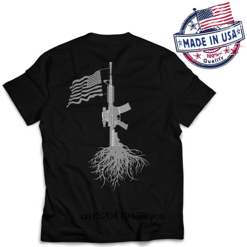 Hot sale men t shirt AMERICAN FLAG AR15 T-SHIRT 2ND AMENDMENT MOLON LABE GUN RIGHTS SIG SAUER SHIRT tshirt women t-shirt | Мужская