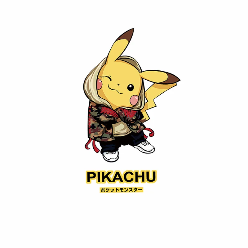 1 шт. Аниме Пикачу значок Термочувствительная аппликация для детей Сделай Сам