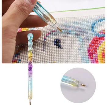 

DIY Crafts Sewing Embroidery Tool 5D Round Diamond Point Drill Pen Painting Cross Stitch Accessories Sewing Household