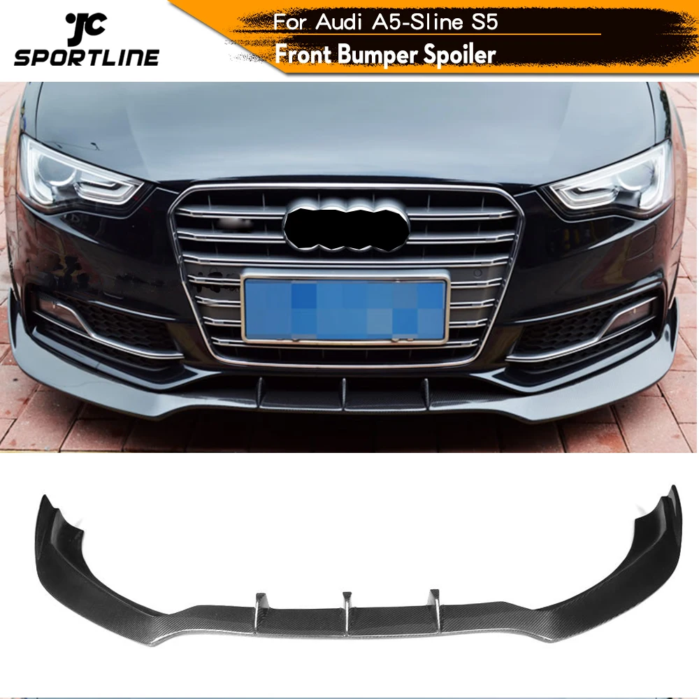 Автомобильный передний бампер из углеродного волокна/ФАП спойлер разветвители