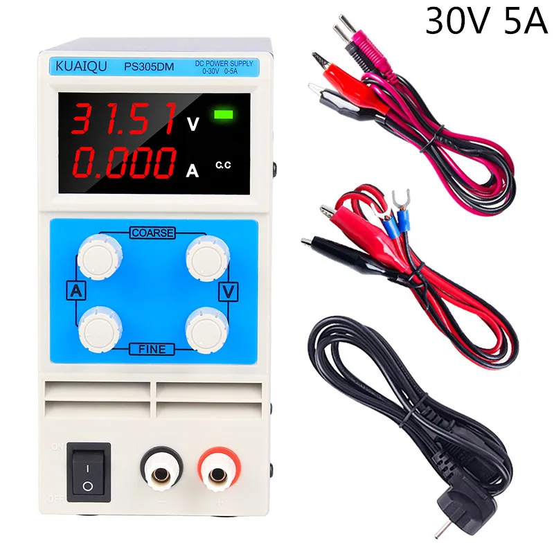 

Laboratory power supply adjustable source 5a 30 v switching power supply fonte de bancada digital display shipping from russia