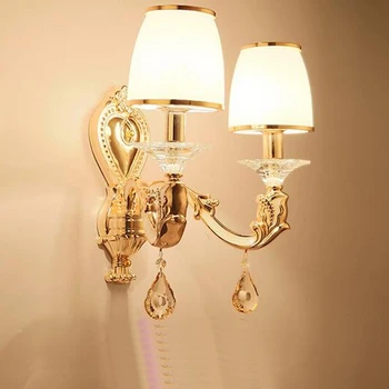 

style living room background wall lamp bedroom bed head zinc alloy new wall lamp FG300