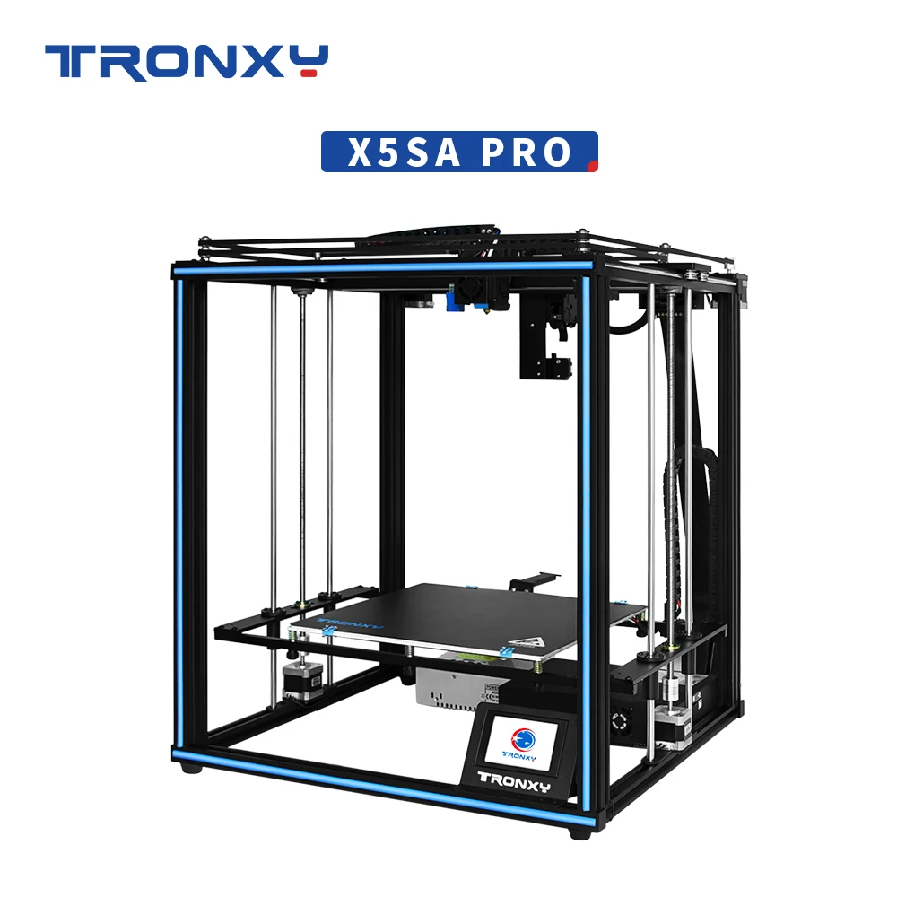 Tronxy X5SA PRO 3D принтеры алюминиевая плита горячего отжига 330*330*400 мм TMC2225 привод