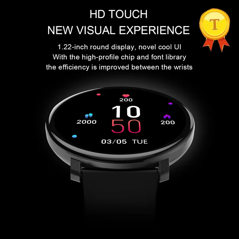 Смарт-часы для мужчин кровяное давление IP67 Водонепроницаемый Женский монитор сердечного ритма фитнес-трекер часы спортивные для Android IOS телефонов