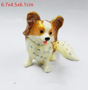

Hot selling animal series cute pet dog jewelry box animal series dog jewelry jewelry box jewelry plate jewelry box