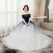 Бальное платье Бальные платья с короткими рукавами из тюля с бисером и открытыми плечами длиной до пола Vestidos De 15 Anos, милые платья 16